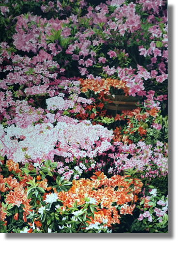 Florence Flower Market
oil on canvas
91 x 139 cm